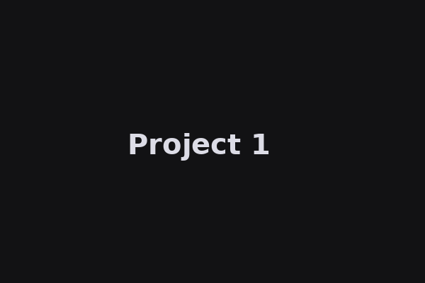 Project 1
